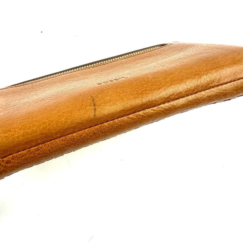 Fossil Emma Accordion Wallet Multicolor Weave Zip… - image 3